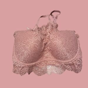 Pink by Victoria pink lace Bandeau